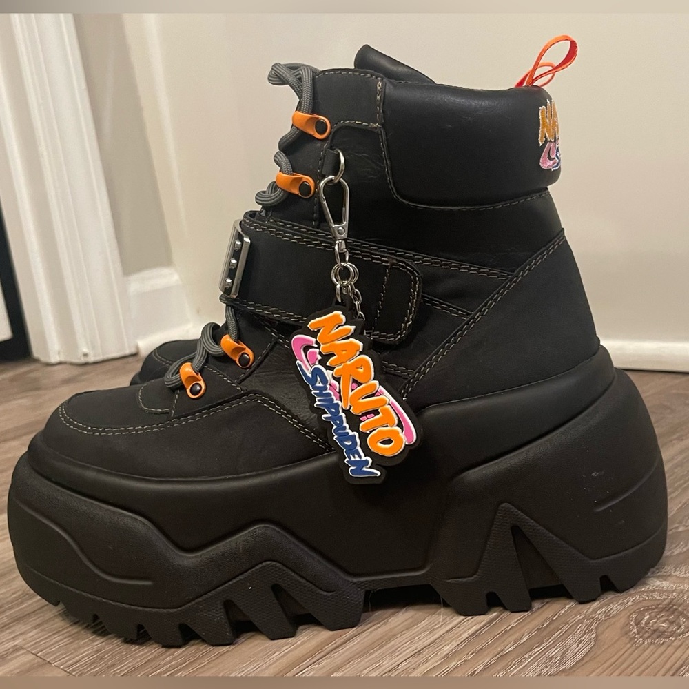 SHINOBI SHIELD PLATFORM SNEAKERS